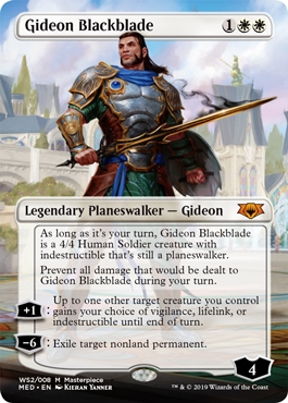 Gideon Blackblade Mythic Edition